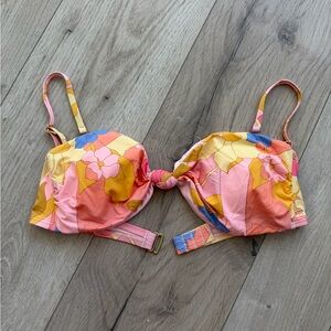 Billabong Floral Bikini Top